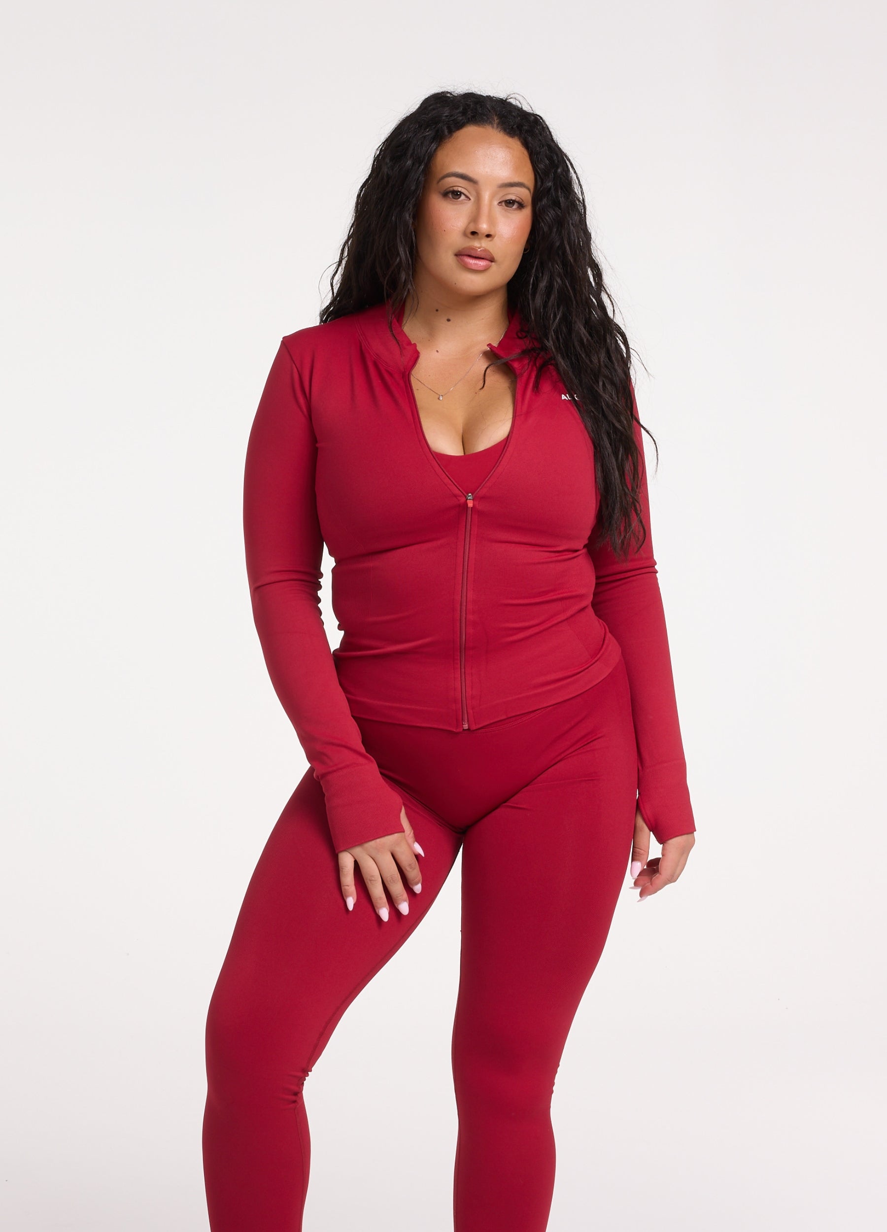 Signature Jacket - Ruby – Align Activewear
